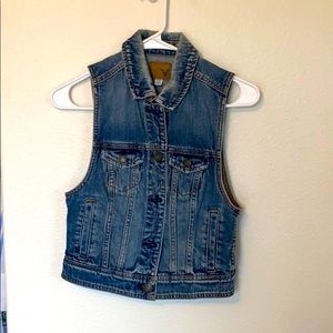 American Eagle jean vest